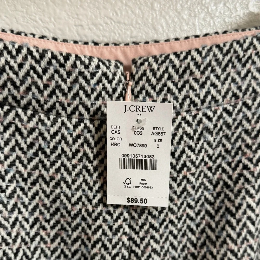 J Crew Wool Pencil Skirt - Picture 4 of 5